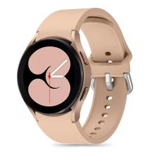 Tech-Protect Silikonarmband für Samsung Galaxy Watch 4/5/5 Pro/6/7/FE – Beige
