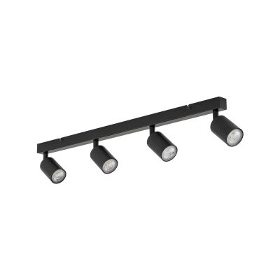 Lampen-Spotlight Top GU10 4x10W BK