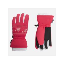 ROSSIGNOL Jr. Jane Impr G Pinke Kinder-Skihandschuhe