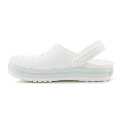 4. CROCS CROCBAND WEISS/SERE GREEN 11016-1YL