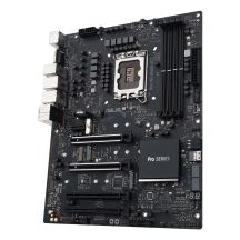 ASUS Pro WS W680-ACE W680 (LGA 1700) ATX-Mainboard, 2x PCIe 5.0, 3x PCIe 4.0, 3x PCIe 4.0 M.2-Steckplätze, 2x USB 3.2 Gen 2, 4x USB 3.2 Gen 1, 2x USB 2.0, 2x 2,5-Gb-Ethernet, 1x SlimSAS, 4x SATA, HDMI, DisplayPort und VGA