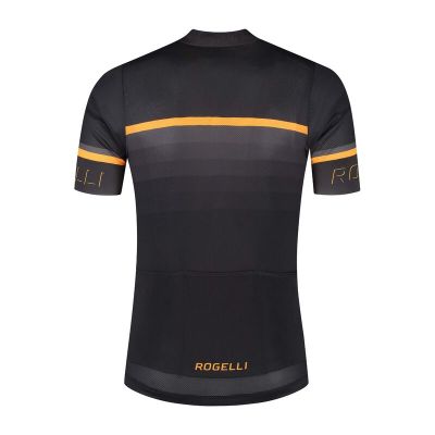 2. Rogelli HERO II T-Shirt Schwarz und Orange 2XL