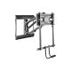 TV-Wandhalterung 43"-50"/35kg 1TFT 4Gelenke Ausziehfunktion schwarz