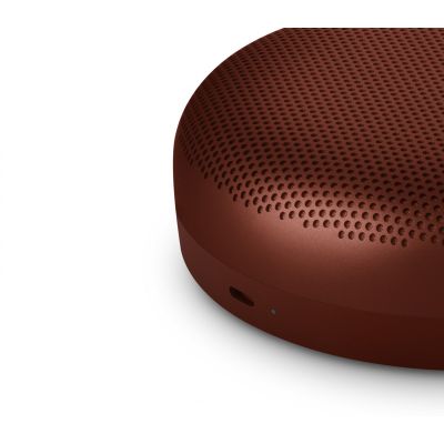 6. Bang & Olufsen BeoSound A1 Stereo-Lautsprecher der 3. Generation, tragbar, 60 W, Rot