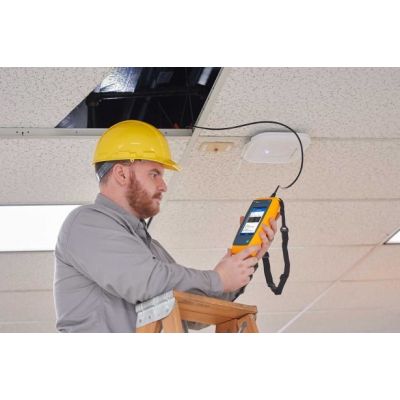 5. Fluke LIQ-KIT Netzwerkkabeltester PoE-Tester Grau, Gelb