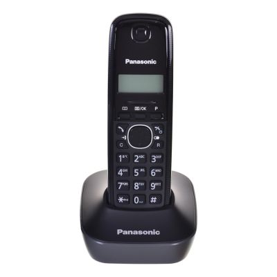 7. Panasonic KX-TG 1611 PDH Schwarzes Schnurlostelefon