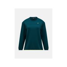 PEAK PERFORMANCE W Trail Polartec Power Grid Crew Sweatshirt für Damen, Grün