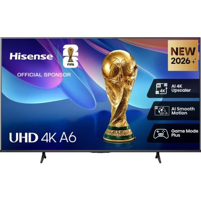 16. Hisense 55A6S 139,7 cm (55") 4K Ultra HD Smart TV Wi-Fi Schwarz