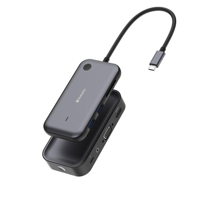 8. Verbatim Share My Screen 1080P WDA-01 Drahtloser USB-C-Adapter
