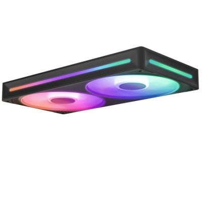 4. NZXT RF-U24HF-B1 Computer-Kühlsystem, Gehäuselüfter, Schwarz