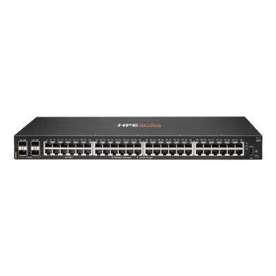 HPE Aruba Networking CX 6000 Managed L2/L3 Gigabit Ethernet (10/100/1000) 1U Schwarz