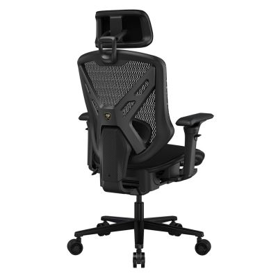 4. COUGAR Speeder NEO Universal-Gaming-Stuhl, gepolsterter Sitz, Schwarz