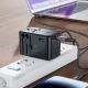 3. Acefast Z1 GaN 75W PD Reiseladeadapter 3x USB-C 2x USB-A - Schwarz