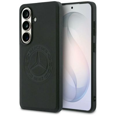 Mercedes Vintage Logo MagSafe Hülle für Samsung Galaxy S26 - Schwarz