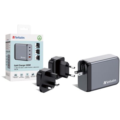 5. GNC-200 GAN Ladegerät 4 Anschlüsse 200W/USB A/C (EU/UK/US)