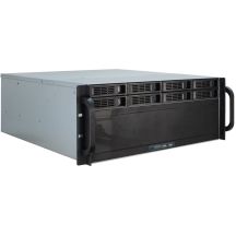 Inter-Tech 4U-4408 Rack Schwarz, Silber
