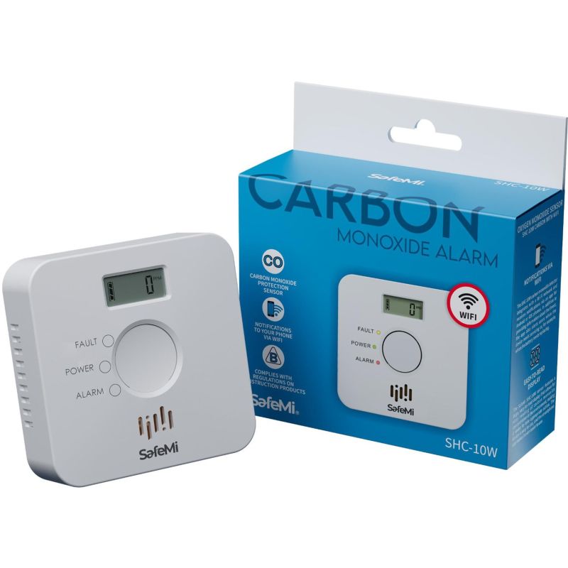 SAFEMI Rauchmelder – WLAN – 3 Jahre Garantie SHC-10W