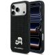 9. Karl Lagerfeld Strass-Hülle mit Karl&Choupette-Motiv für iPhone 17 Pro Max – Schwarz