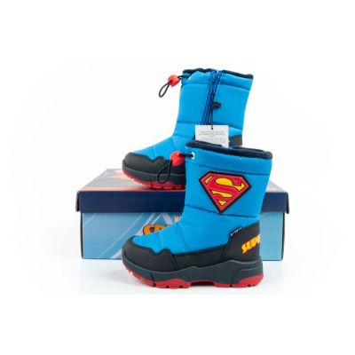 10. Leomil Winterstiefel Superman Kinder-Schneestiefel warm für Jungen