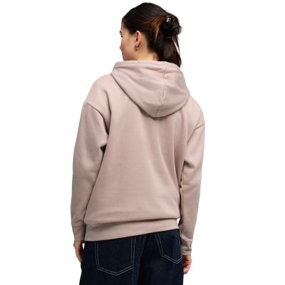 4. Puma ESS Hoodie mit zentriertem Katzenlogo, locker geschnitten, Pink 692917 89
