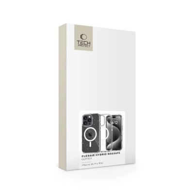 5. Tech-Protect FlexAir Hybrid MagSafe Hülle für iPhone 16 Pro Max – transparent