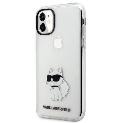 9. Karl Lagerfeld Ikonik Choupette Hülle für iPhone 11 / Xr - Transparent