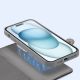 6. Dux Ducis Lawa Lederhülle für iPhone 15 - Grau