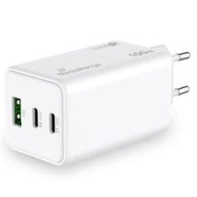 3. MediaRange MRMA123 Mobiles Ladegerät für Laptop, Smartphone, Tablet, Weiß, AC-Schnellladung intern