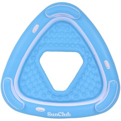 7. Aufblasbare Insel mit 3 Stühlen 195x188x35CM 33049