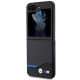 6. BMW Leder Carbon Hülle für Samsung Galaxy Z Flip 5 - schwarz