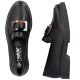 5. Schwarze Damen-Lords-Schuhe Rieker 45553-00