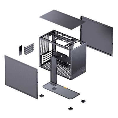 6. Jonsbo D32 STD Mesh-PC-Gehäuse, Mini-Gehäuse, mATX
