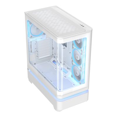 4. ASUS PRIME AP304 TG ARGB WEISS Gehäuse