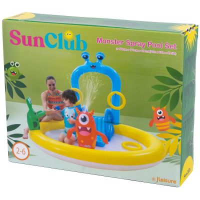 34. Kinderpool-Spielplatz MONSTER 178x171x121cm 51141