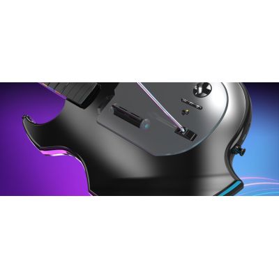 29. PDP Riffmaster Black, Gray Analog/Digital Guitar PC, PlayStation 4, PlayStation 5