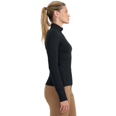 12. Damen-Thermo-Sweatshirt 4F F098 Tiefschwarz 4FWAW25UBRUF098 20S