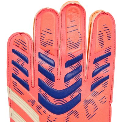 4. adidas Predator Glove Training Torwarthandschuhe Weiß und Orange JN5355