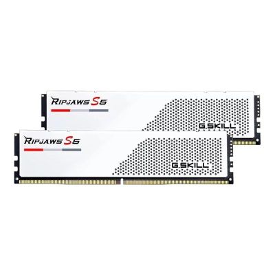 6. G.SKILL RIPJAWS S5 DDR5 2x16GB 6000MHz CL30 XMP3 WEISS F5-6000J3040F16GX2-RS5W