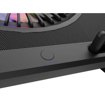 10. GENESIS Oxid 850 Kühlpad für Laptops 43,9 cm (17,3") 2500 U/min Schwarz