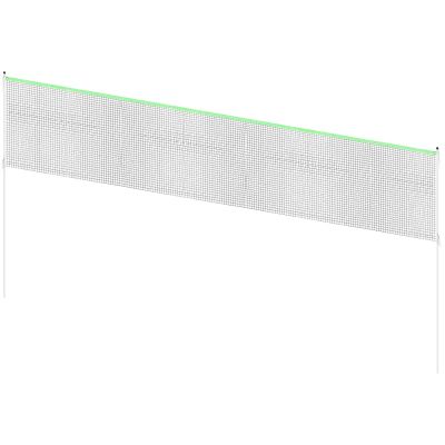 14. Badminton-Volleyball-Netzpfosten-Set 609 x 220 cm