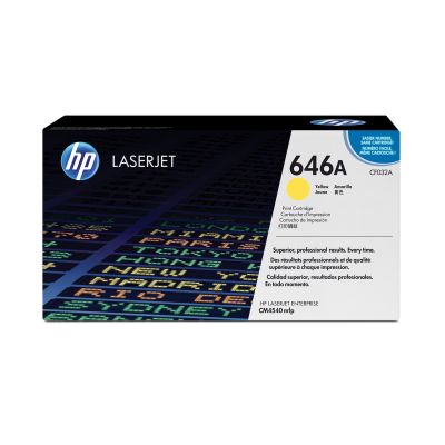 HP Nr. 646A Patrone HP646A HP 646A Gelb Gelb (CF032A)