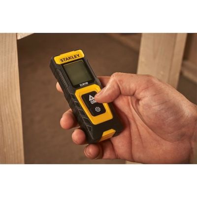 18. Stanley STHT77100-0 Laser-Entfernungsmesser, Schwarz/Gelb, 30 m