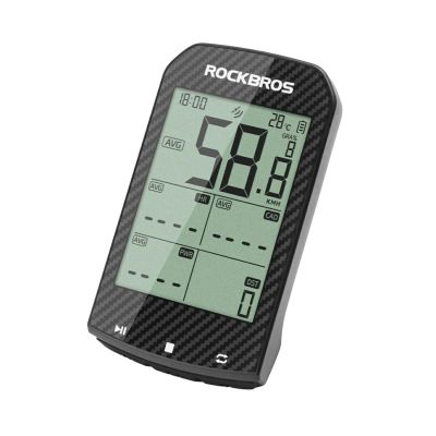 2. Rockbros M1Pro Bluetooth GPS Fahrradcomputer IPX6 - Schwarz