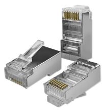 QOLTEC RJ45 Modulstecker | CAT6 | FTP | 100 Stück
