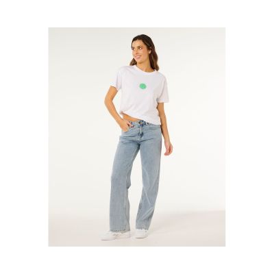 4. RIP CURL Icons Of Surf Relaxed Tee Damen Weiß