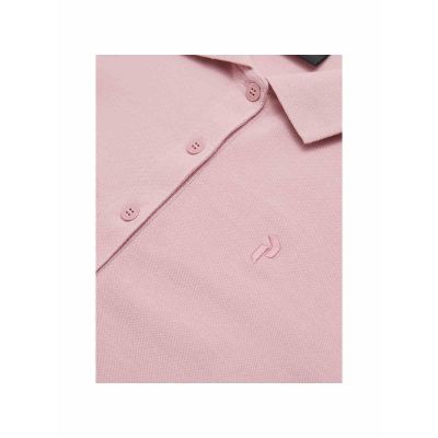 4. PEAK PERFORMANCE Damen-Poloshirt aus klassischer Baumwolle, Rosa