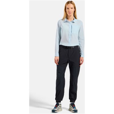 4. Damen-Langarmshirt ODLO Shirt l/s ESSENTIAL, blau