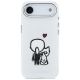 3. Karl Lagerfeld Karl & Choupette MagSafe Back Case für iPhone Air - Transparent