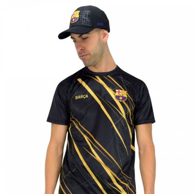 5. FC Barcelona Kappe Kreuz Schwarz FCB 5001GEXNN
