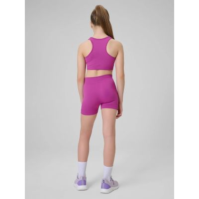 2. Nahtlose Sport-Shorts für Mädchen, Größe 4F 4FJRSS26TFSTF140-53S
